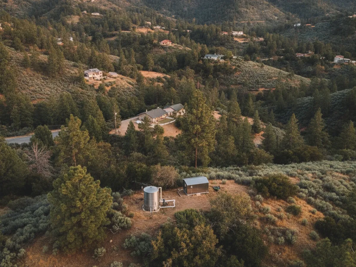 Mountain San Diego County neighborhood near Tecate